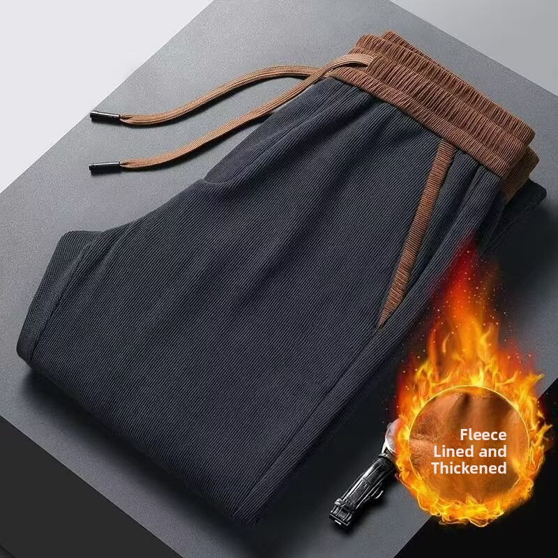 Corduroy Pant Warm - Pantalones Deportivos de Corduroy Grueso con