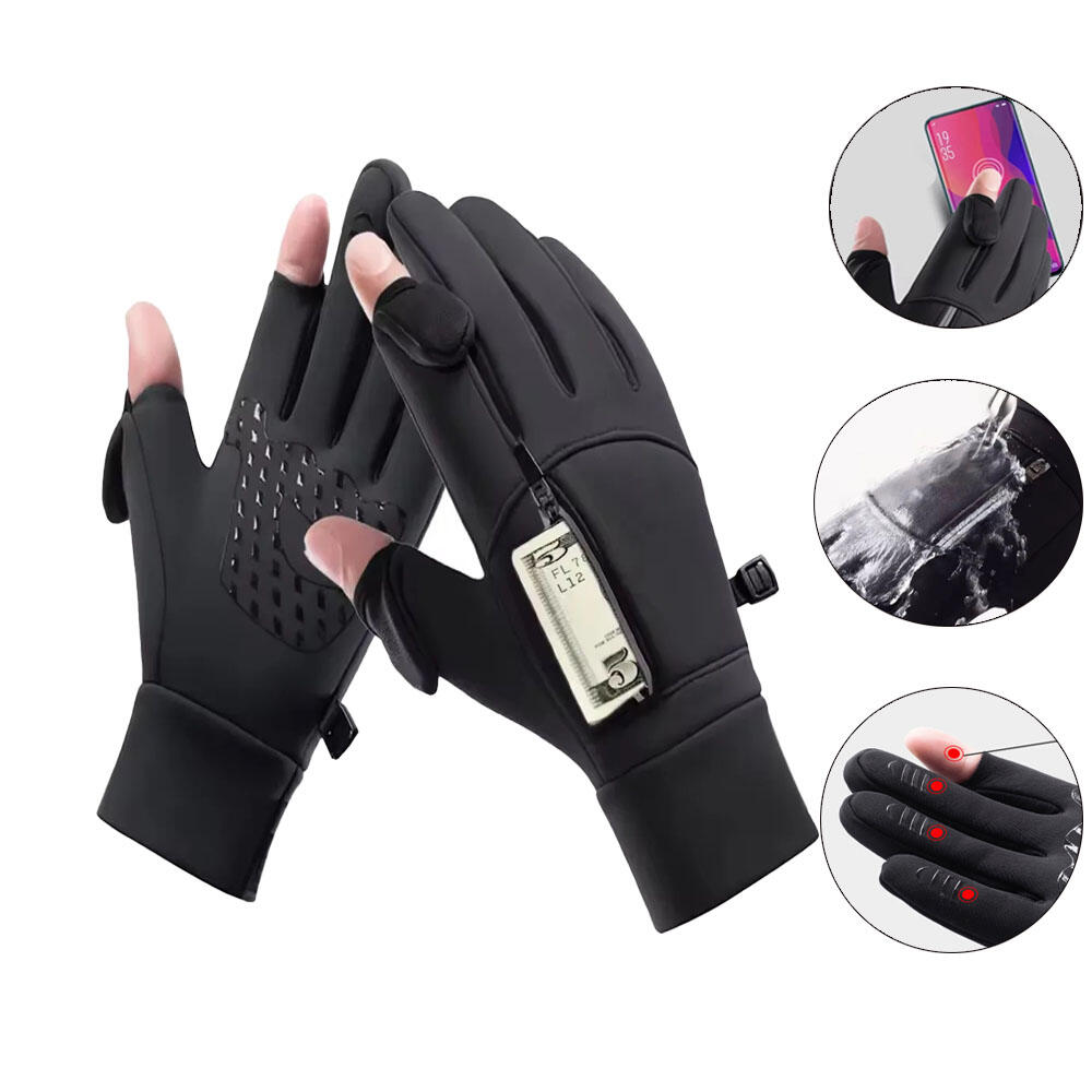 Touch Screen Gloves - 1 par de guantes cálidos de