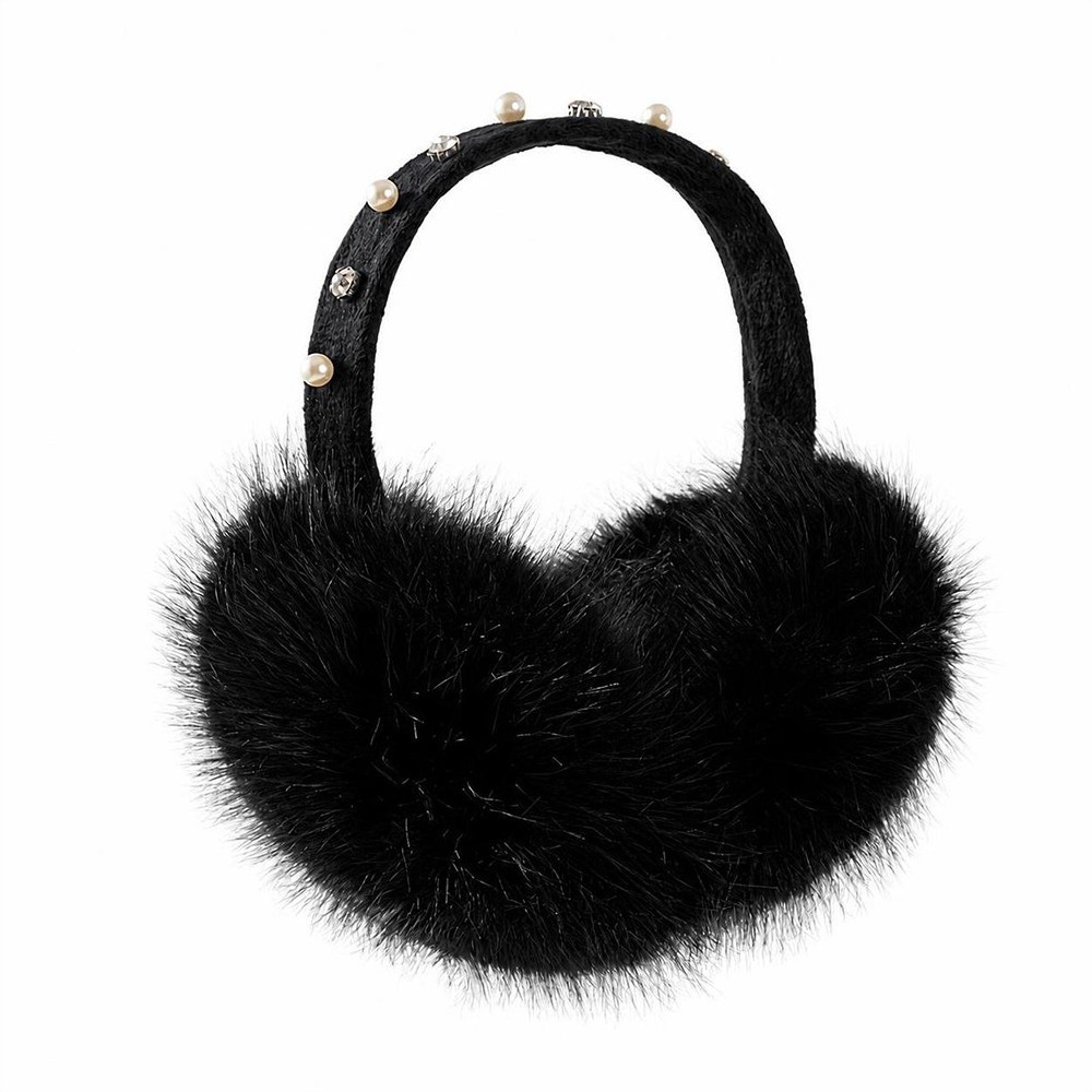 Earmuffs Foldable - Nuevos Orejeras de Piel Sintética, Suaves