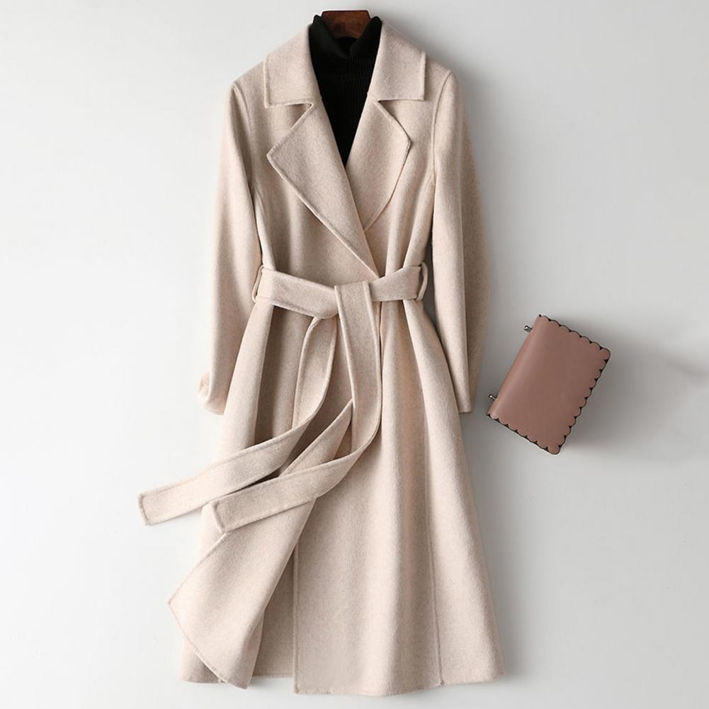 Wool Coat Peacoat - Abrigo de Lana para Mujer, Abrigo