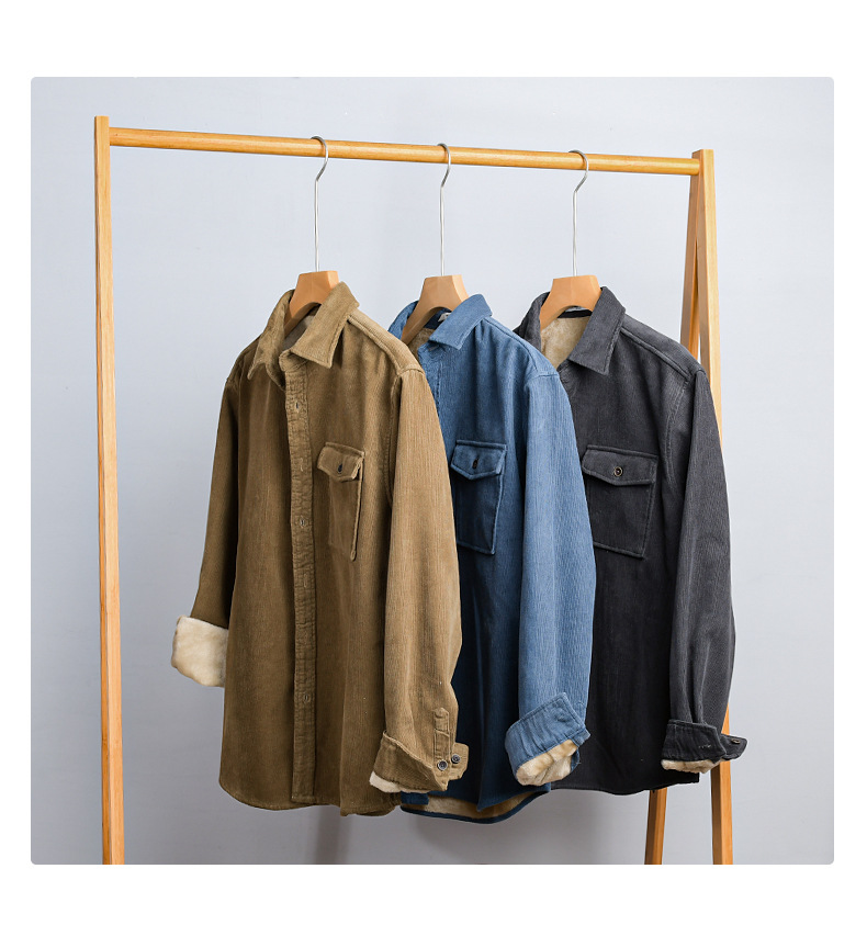 Chaqueta de camisa de pana par - Flannel Shirt Lined reseña y precio