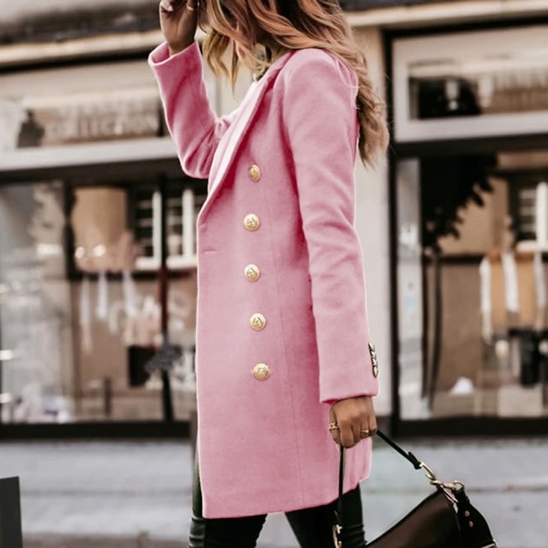 831A Abrigos lana para mujer O - Wool Coat Peacoat reseña y precio
