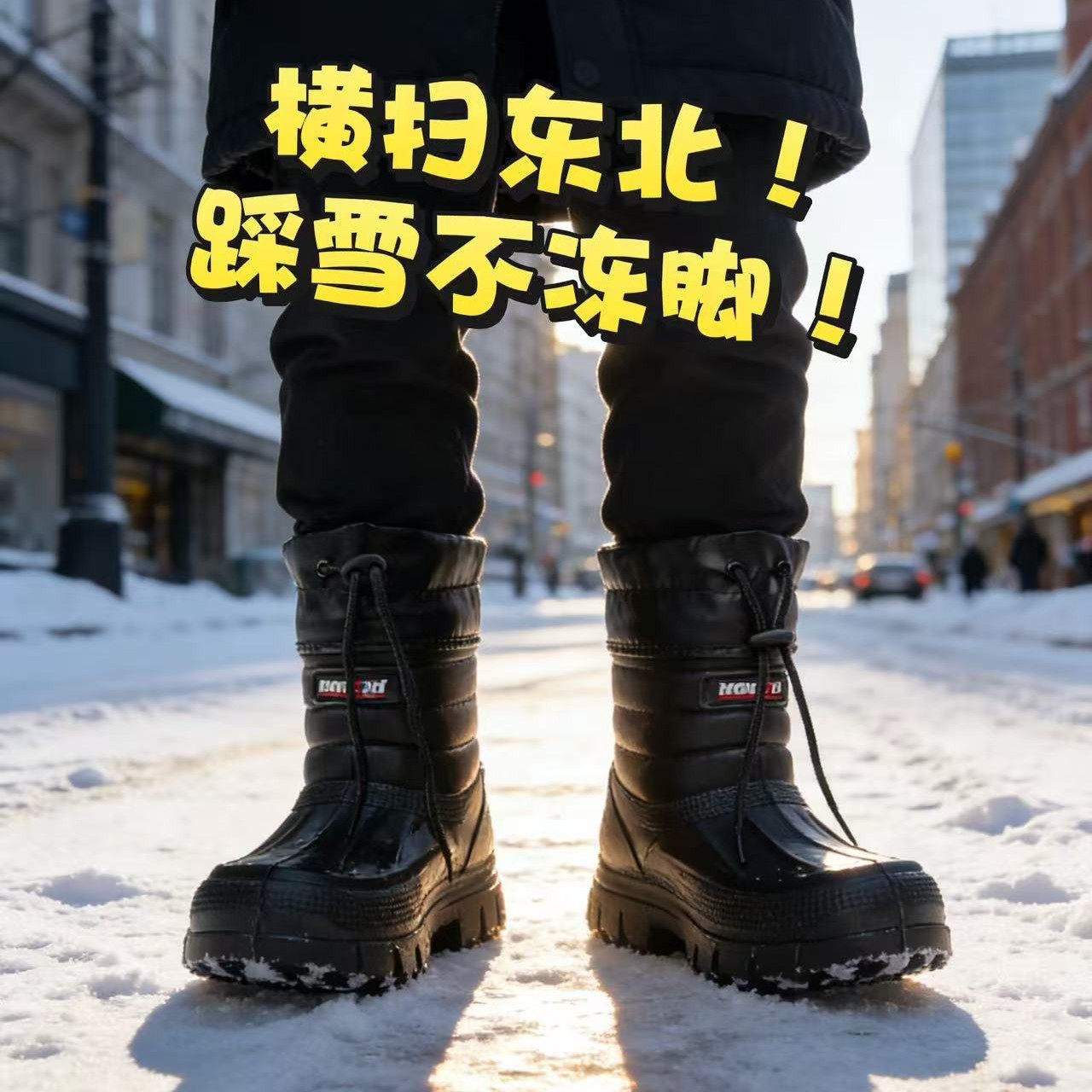 Botas de nieve para hombre, nu - Waterproof Winter Boot reseña y precio