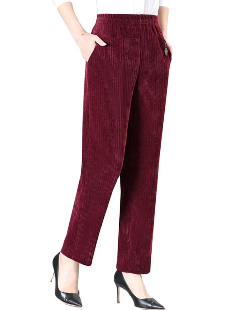 Pantalones de pana de talla gr - Corduroy Pant Warm reseña y precio