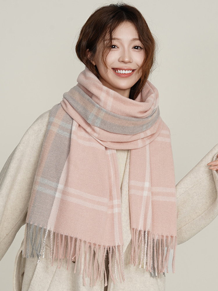 Bufanda de Cachemira de imitac - Shawl Wrap Winter reseña y precio