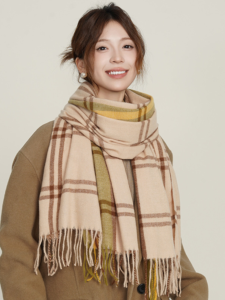 Bufanda de Cachemira de imitac - Shawl Wrap Winter reseña y precio