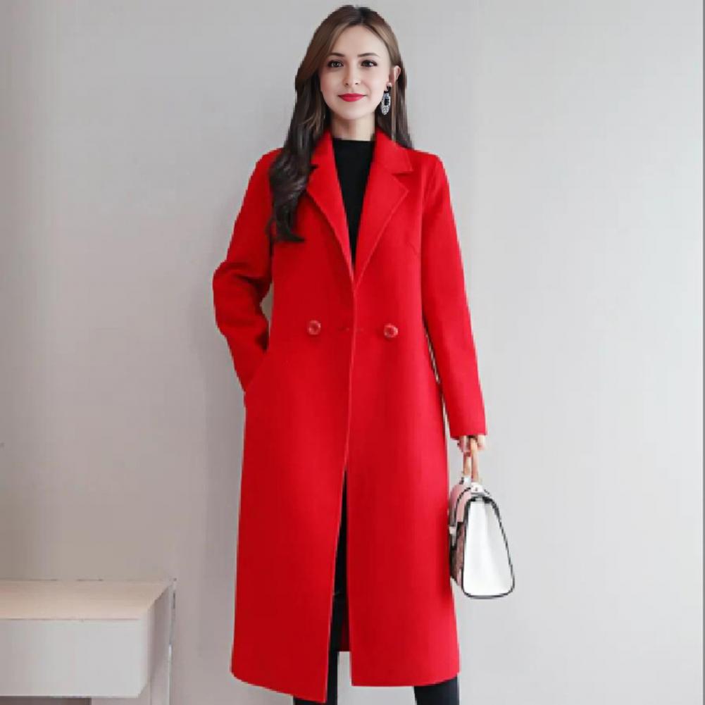 Abrigo de Lana para Mujer, Col - Wool Coat Peacoat reseña y precio