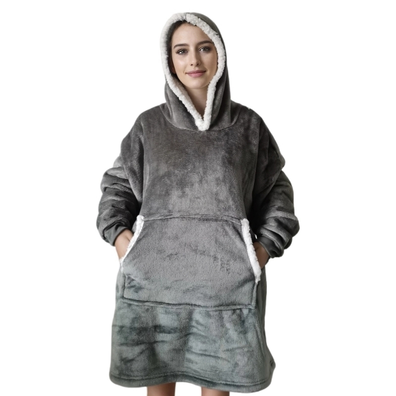 Manta con capucha de franela s - Sherpa Hoodie Fleece reseña y precio