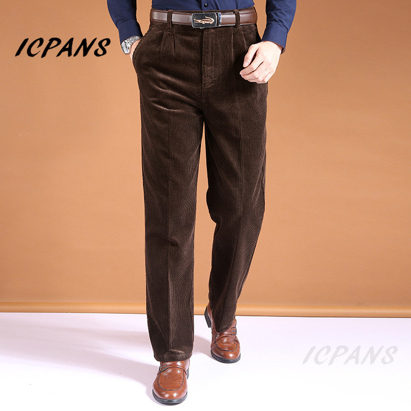 ICPANS, pantalones gruesos y c - Corduroy Pant Warm reseña y precio