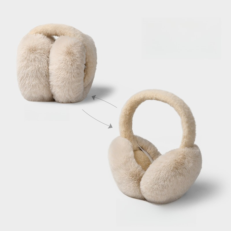 Orejeras de Felpa para Mujer,  - Earmuffs Foldable reseña y precio