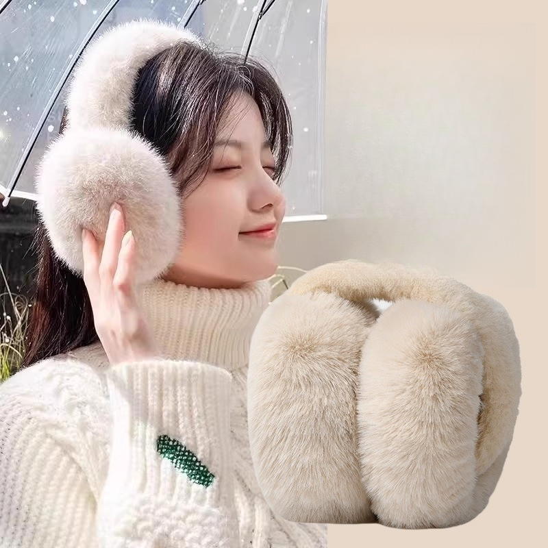 Orejeras de Felpa para Mujer,  - Earmuffs Foldable reseña y precio