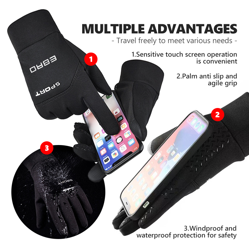 Guantes Térmicos Impermeables  - Touch Screen Gloves reseña y precio