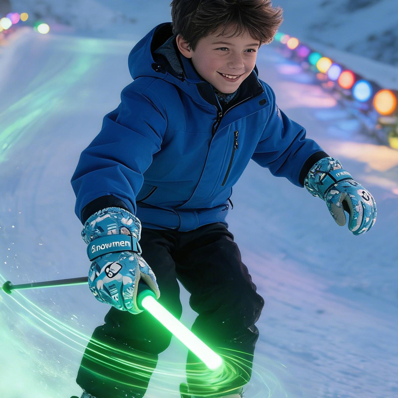 Guantes de nieve para niños co - Snow Glove Insulated reseña y precio