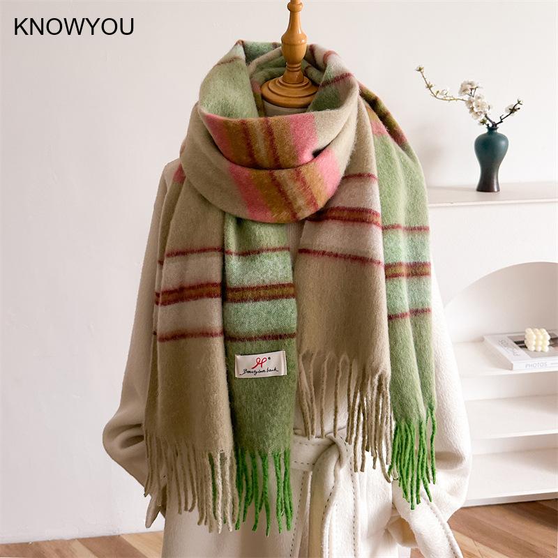 Bufanda gruesa y cálida para m - Cashmere Pashmina Wrap reseña y precio