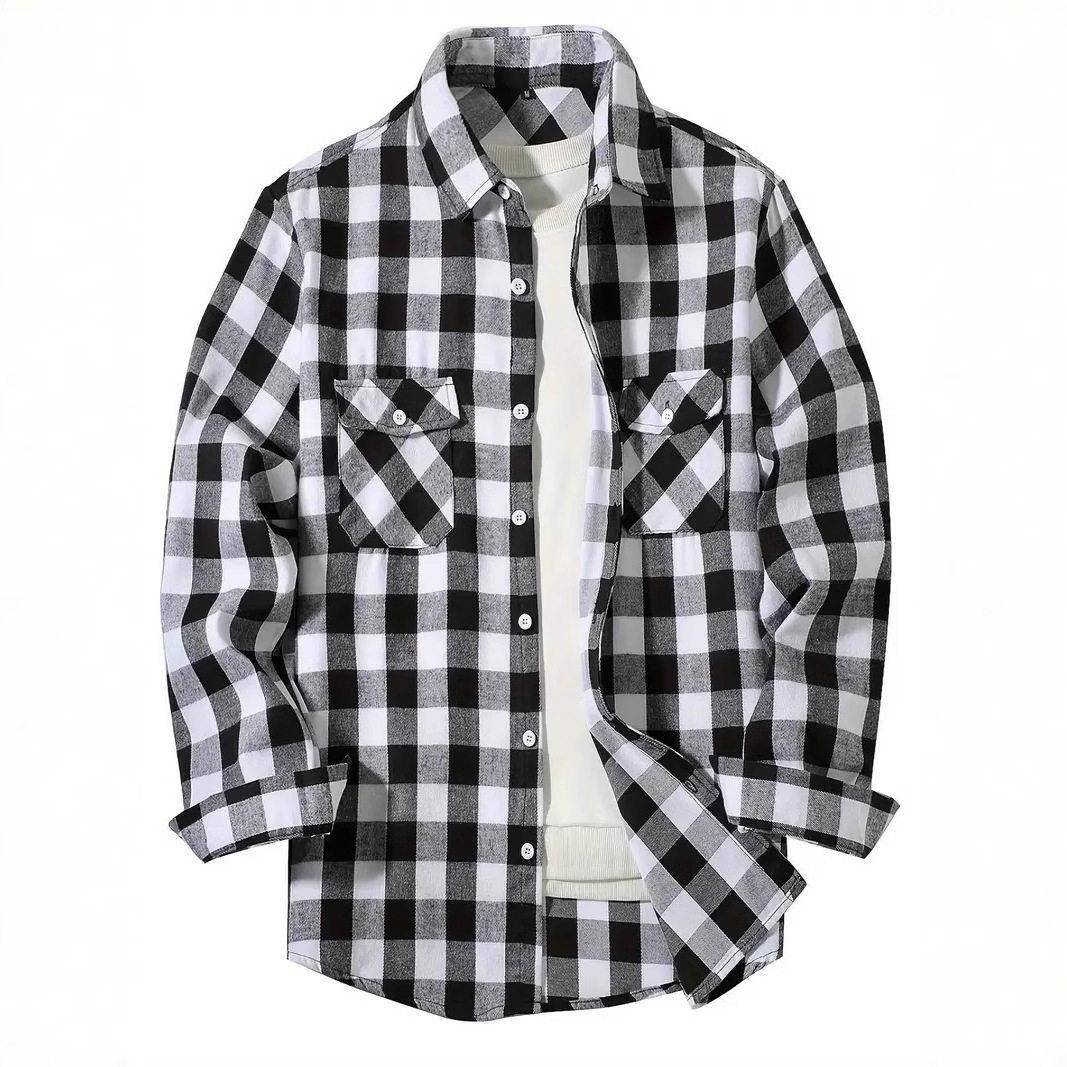 Camisa de Franela para Hombre  - Flannel Shirt Lined reseña y precio