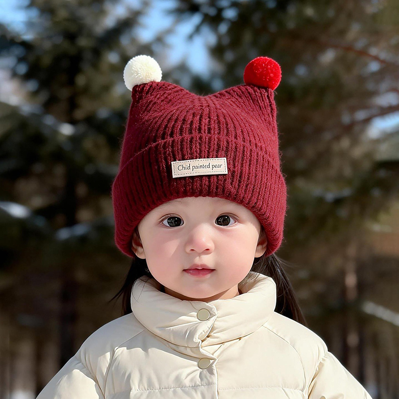Gorro de punto para bebé de 1  - Knit Beanie Hat Warm reseña y precio