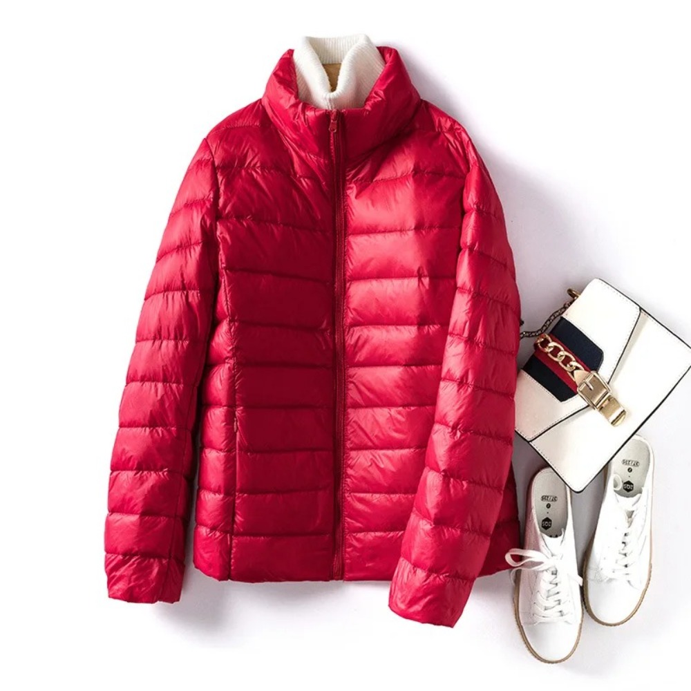 Abrigo de plumón ultraligero y - Down Jacket Packable reseña y precio