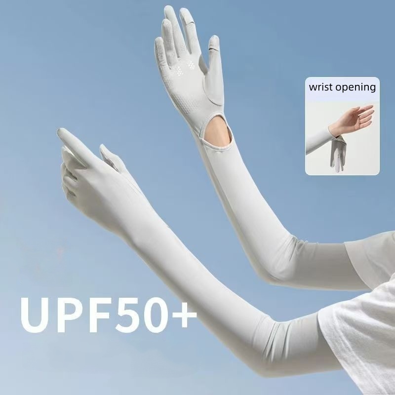 Mangas de protección solar UPF - Touch Screen Gloves reseña y precio
