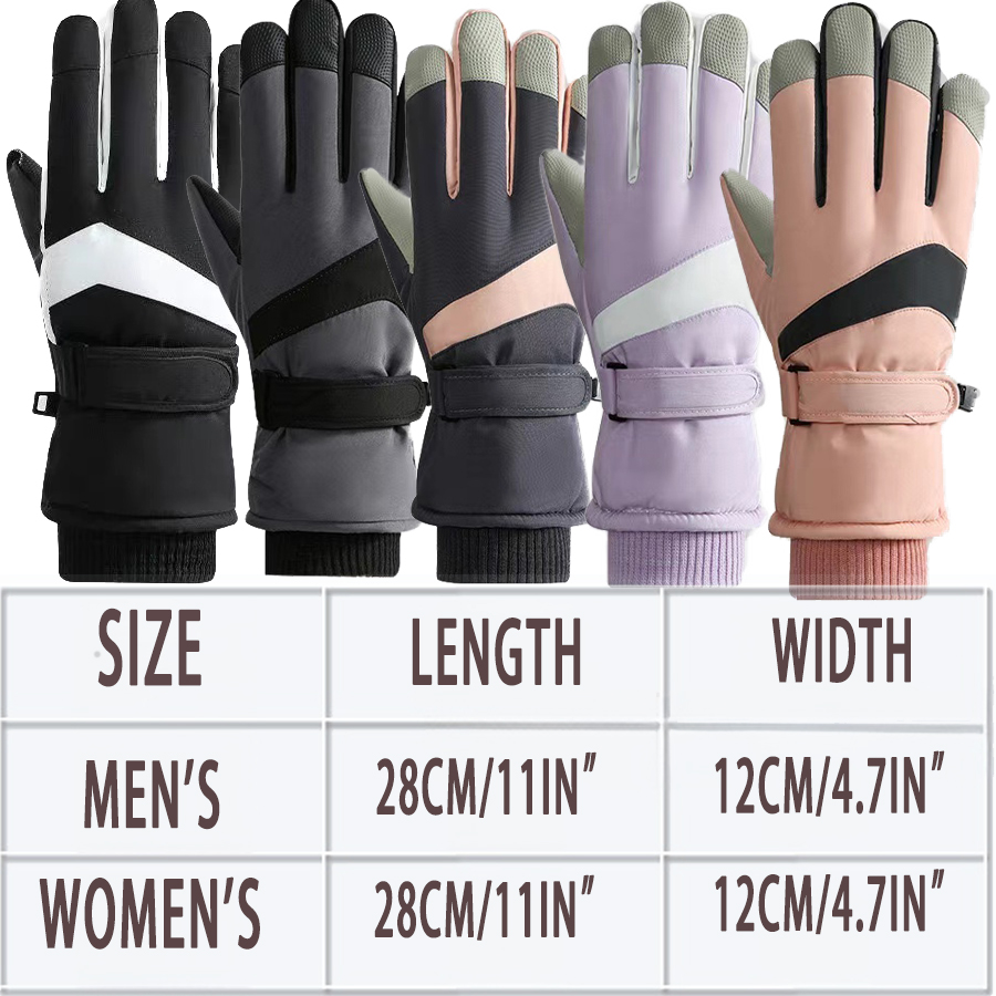 MuqiNush Guantes de esquí con  - Snow Glove Insulated reseña y precio