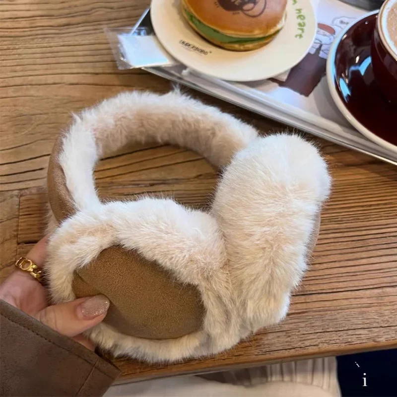 Orejeras de felpa a la moda, c - Earmuffs Foldable reseña y precio