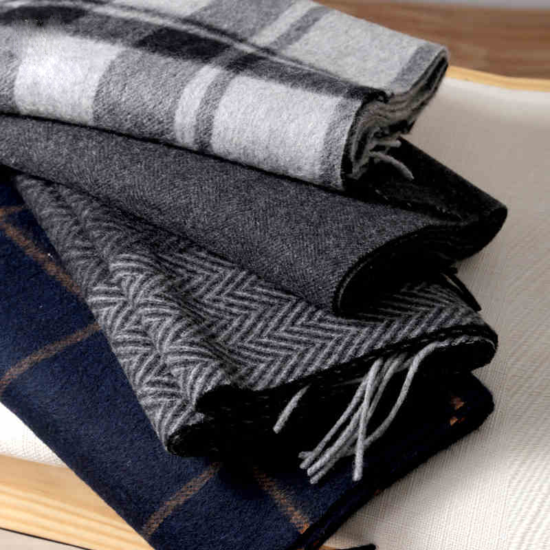 Bufanda Pashmina para hombre,  - Wool Scarf Men reseña y precio