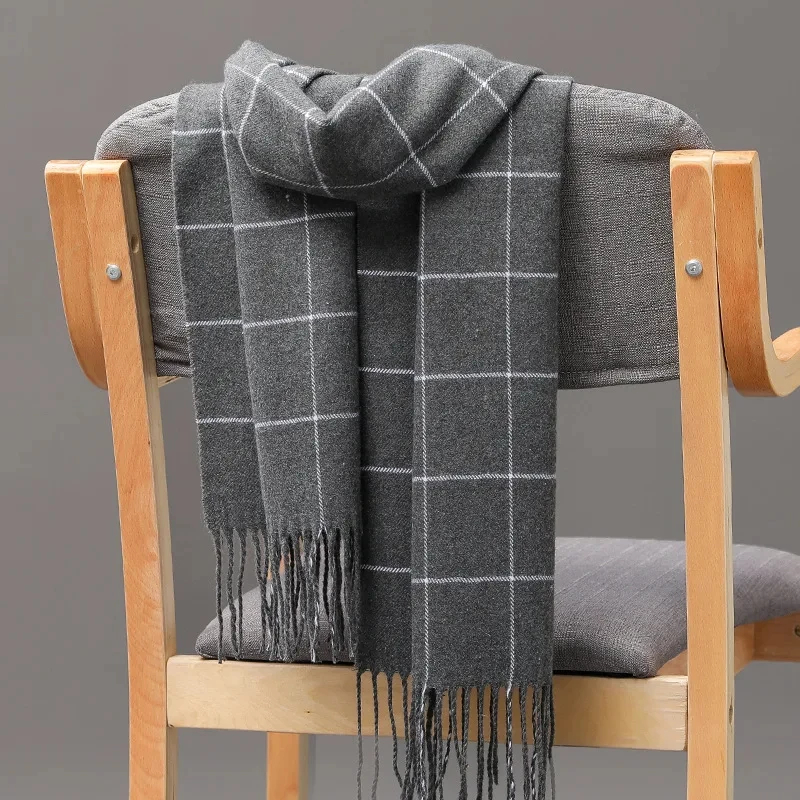 2024 nuevo invierno hombres bu - Wool Scarf Men reseña y precio
