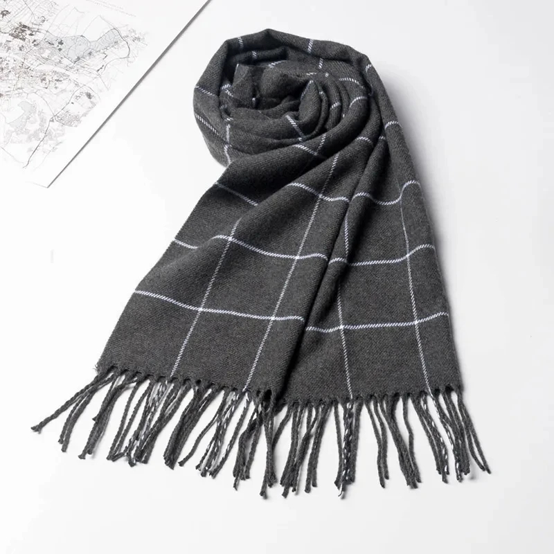 2024 nuevo invierno hombres bu - Wool Scarf Men reseña y precio
