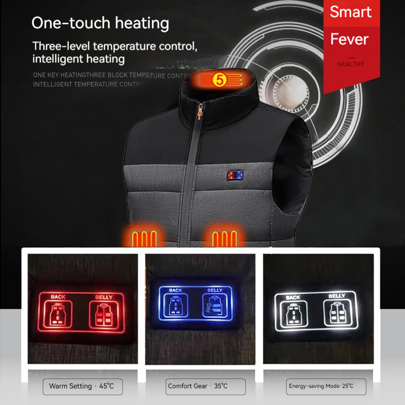 2025 Nuevo chaleco calefactabl - Heated Vest Battery reseña y precio